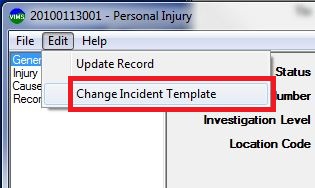Change Incident Template
